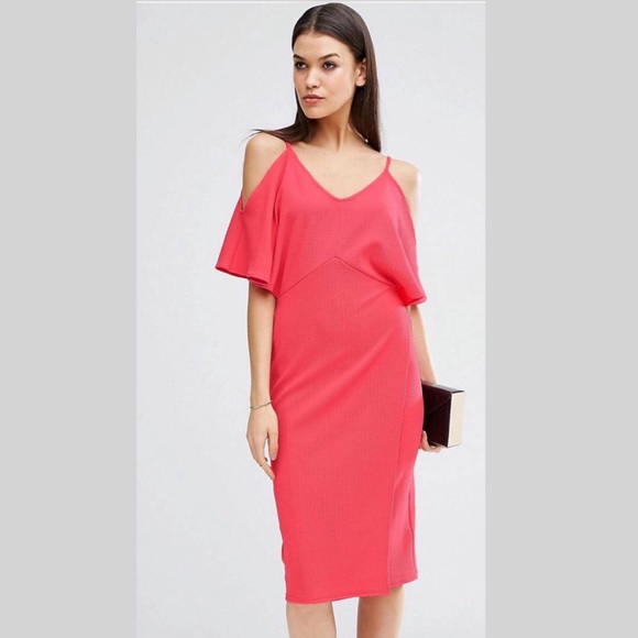ASOS Tall Dresses & Skirts - Summer ready ASOS TALL cold shoulder pencil dress
